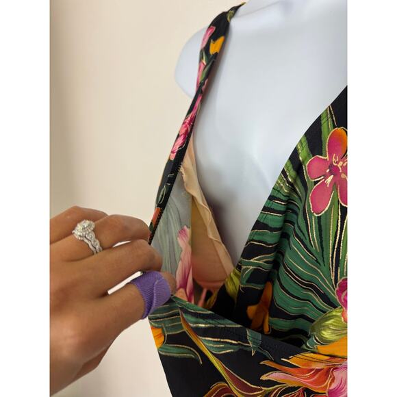 Islander Tropical Floral One-Piece Swimsuit | 24W - Picture 3 of 5